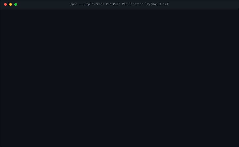 DeployProof In-Memory AST Mutation Testing & Verification Walkthrough
